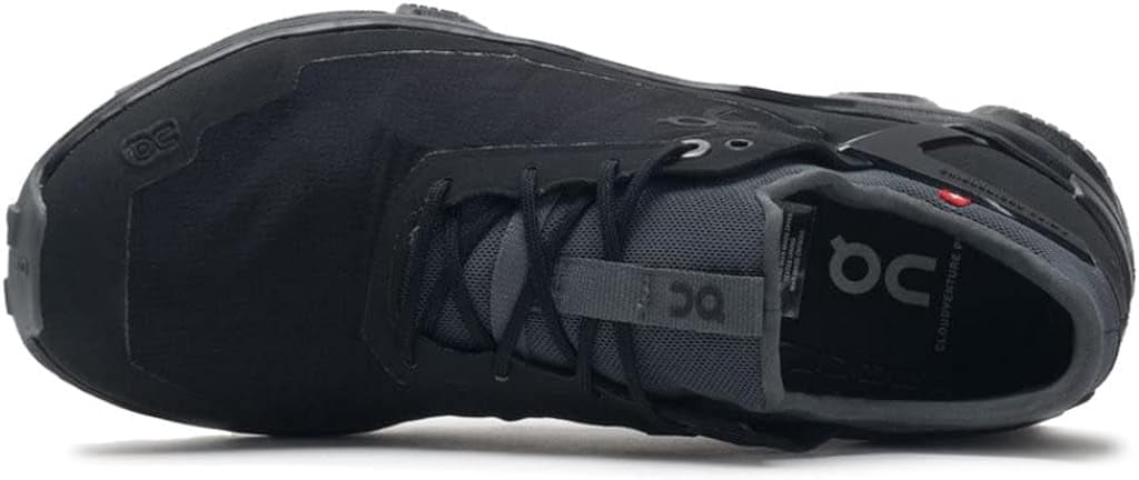 ON Cloudventure Peak 2 Womens Shoes Size 9, Color: Black/Rock