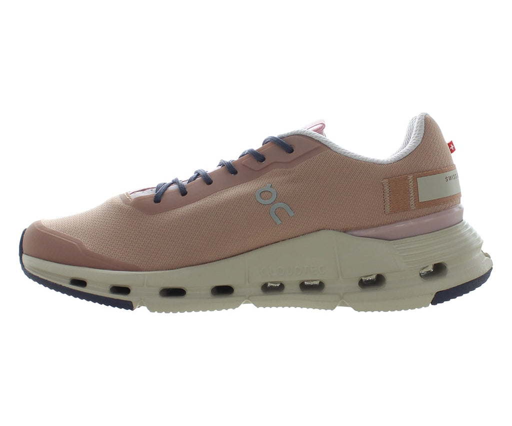 ON Cloudnova Form Womens Shoes Size 9, Color: Rosebrown/Orchid