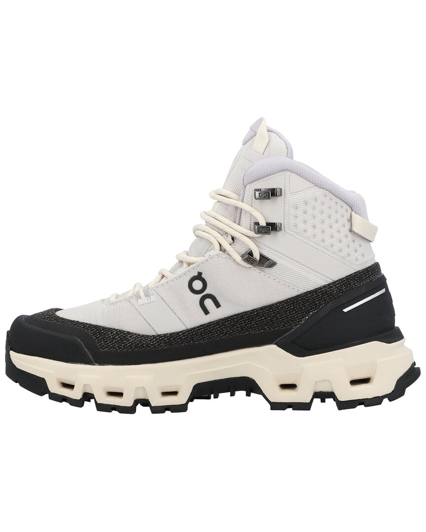 On Running Cloudrock Trek Waterproof Canvas Sneaker, 8.5, Silver