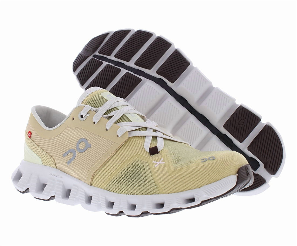 On Cloud X3 Women's Walking Shoes, Sneaker for Women Savannah Frost