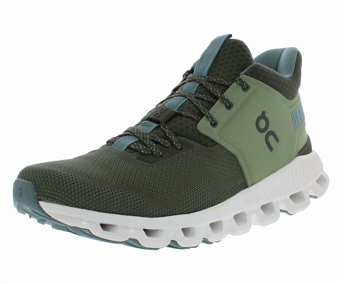 ON Cloud Hi Edge Mens Shoes Size 9.5, Color: Fir/Reseda