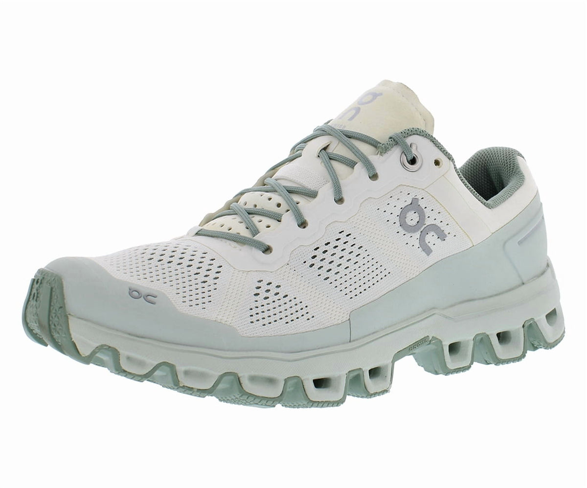 ON Cloudventure 2 Womens Shoes Size 5, Color: White/Moss