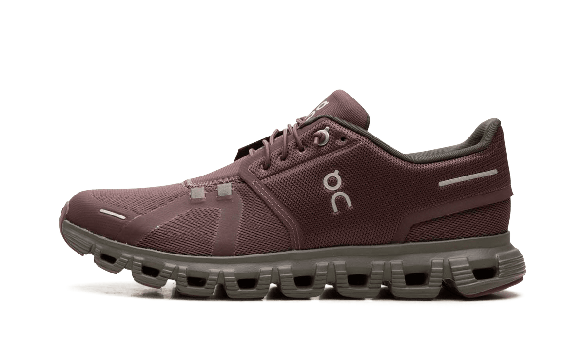 ON RUNNING MENS Cloud 6 "Mulberry | Pebble" 3MF10072634 3MF10072634 from Stadium Goods
