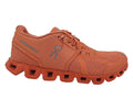 On Running Cloud Monochrome Women's Lace Up Running Shoes In Orange Size 5