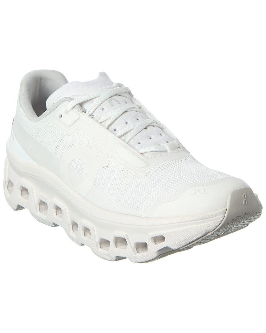 On Cloudmonster Void White Women's Running Shoes 3WG10811200