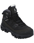 On Running Cloudrock Trek Waterproof Canvas Sneaker, 10, Black