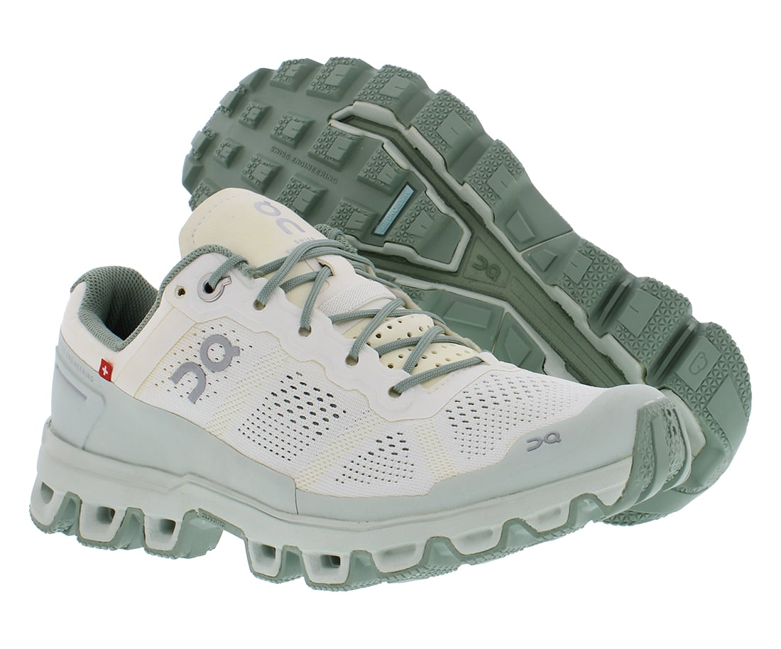 ON Cloudventure 2 Womens Shoes Size 5, Color: White/Moss