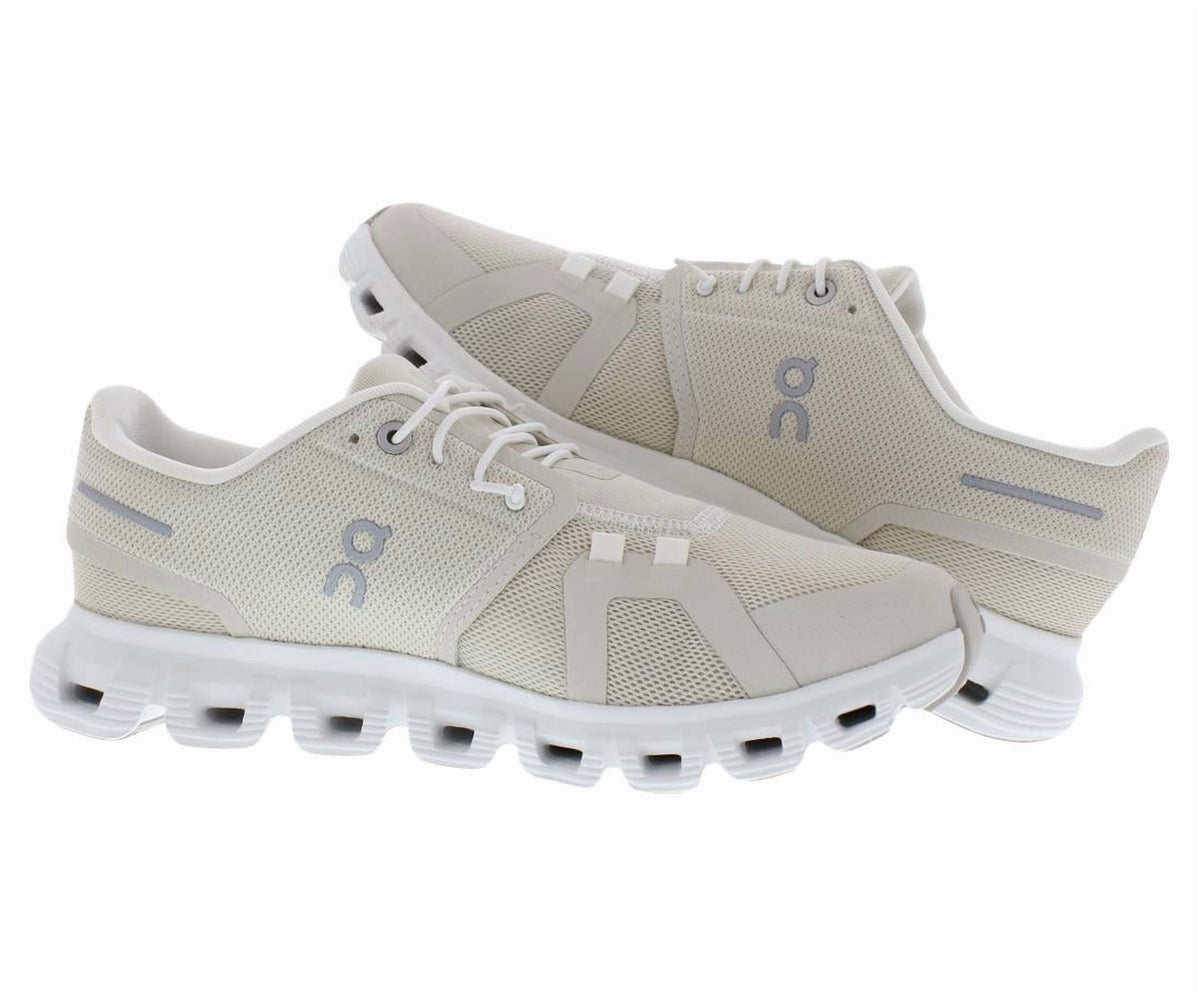 On Cloud 6 Womens Shoes Size 9.5, Color: Pearl/White